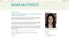 Desktop Screenshot of mgmnutricio.com