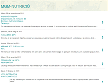 Tablet Screenshot of mgmnutricio.com